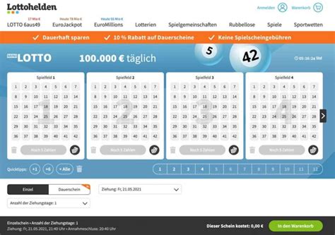 mini lotto ziehungen.